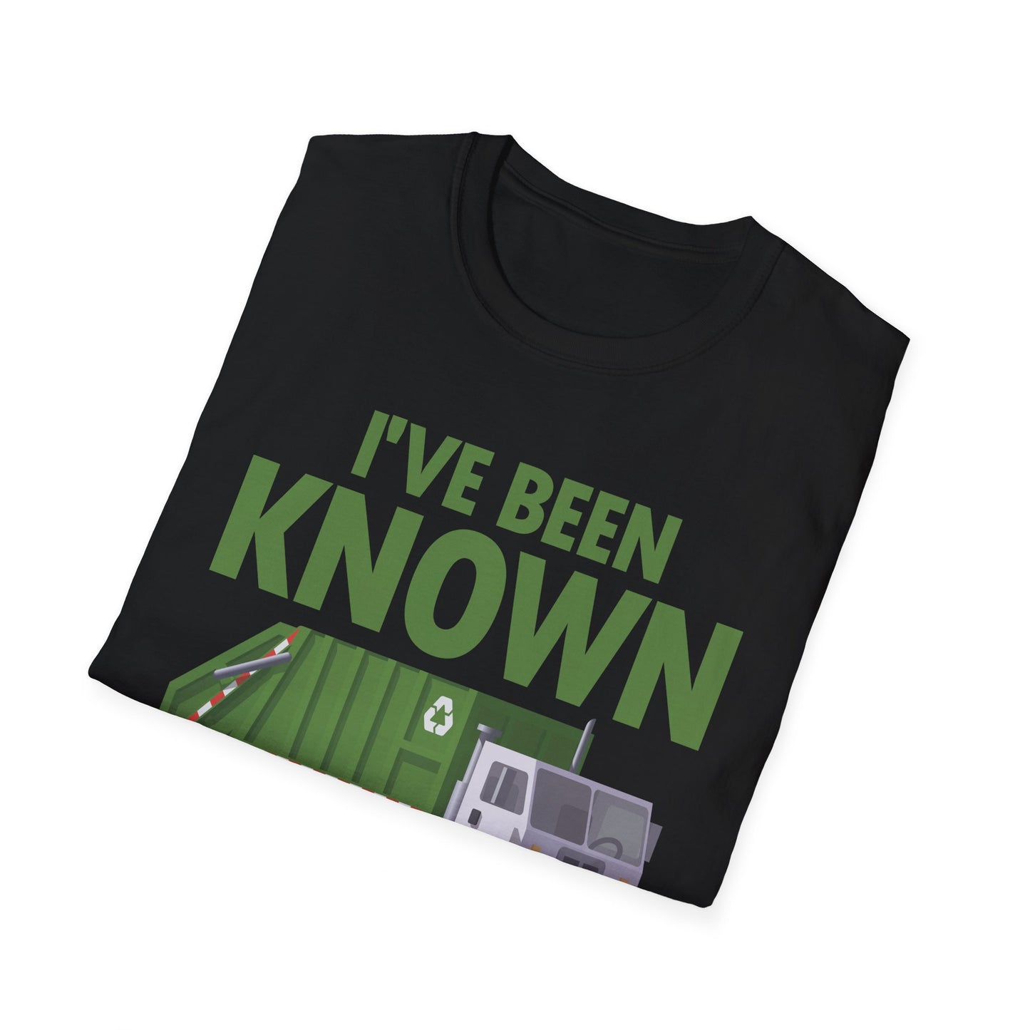 Funny Talk Trash Garbage Truck for Sanitation Worker  T. shirt