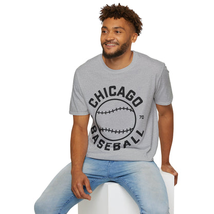 Chicago Baseball Gameday Fan Gear Sports Baseballer T-Shirt For Men Women T-Shirt