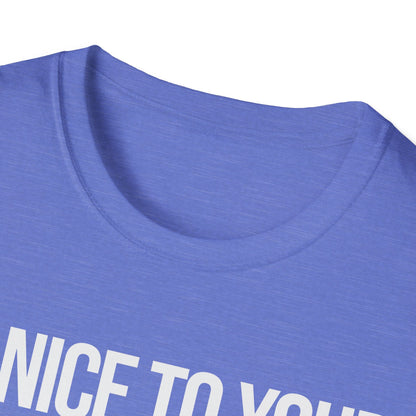 Funny Be Nice to Bartender Bar Pub Bartending T-Shirt Men Women