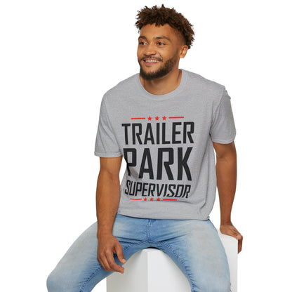 Trailer Park Supervisor Hillbilly Party Funny Trailer T-Shirt For Women