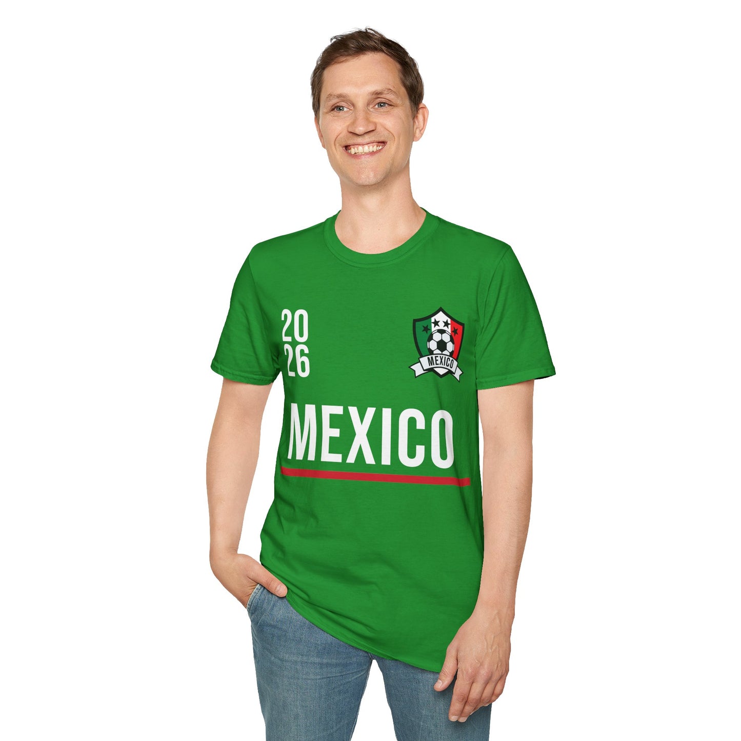 Mexico Soccer Jersey Tee Flag Football Gift 2026 T-Shirt