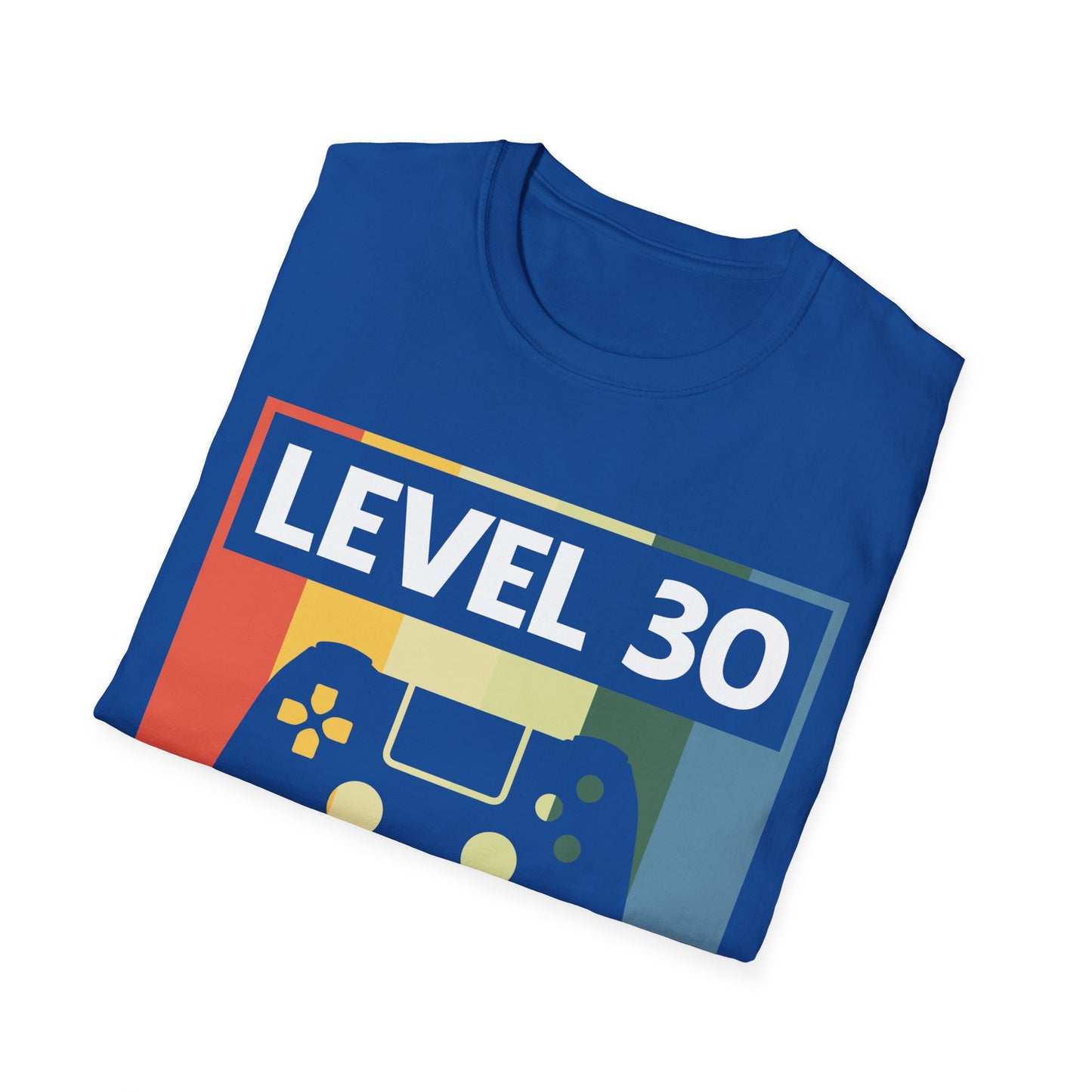 Funny Level 30 Unlocked Video Gamer Gaming 30th Birthday T-Shirt for Men Women