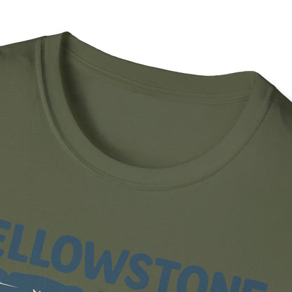 Yellowstone Road Trip 2026 Family National Park Outdoor T-Shirt For Men Women