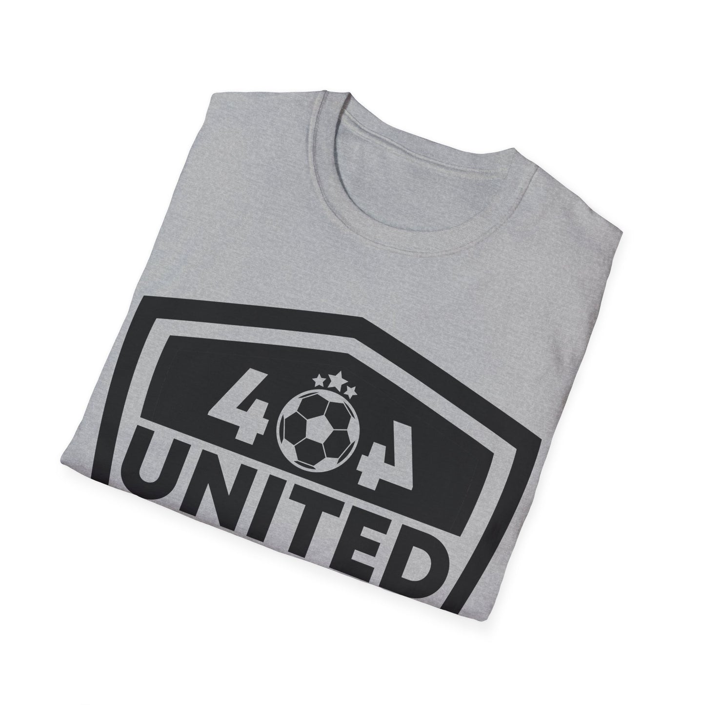 Funny 404 United Atlanta Soccer Badge Jersey T-Shirt For Soccer Lover Men Women T-Shirt