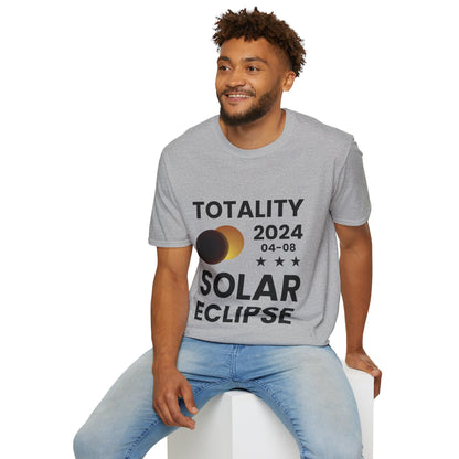 Totality Solar Eclipse 2024 America Retro Total Eclipse T-Shirt For Men Women T-Shirt