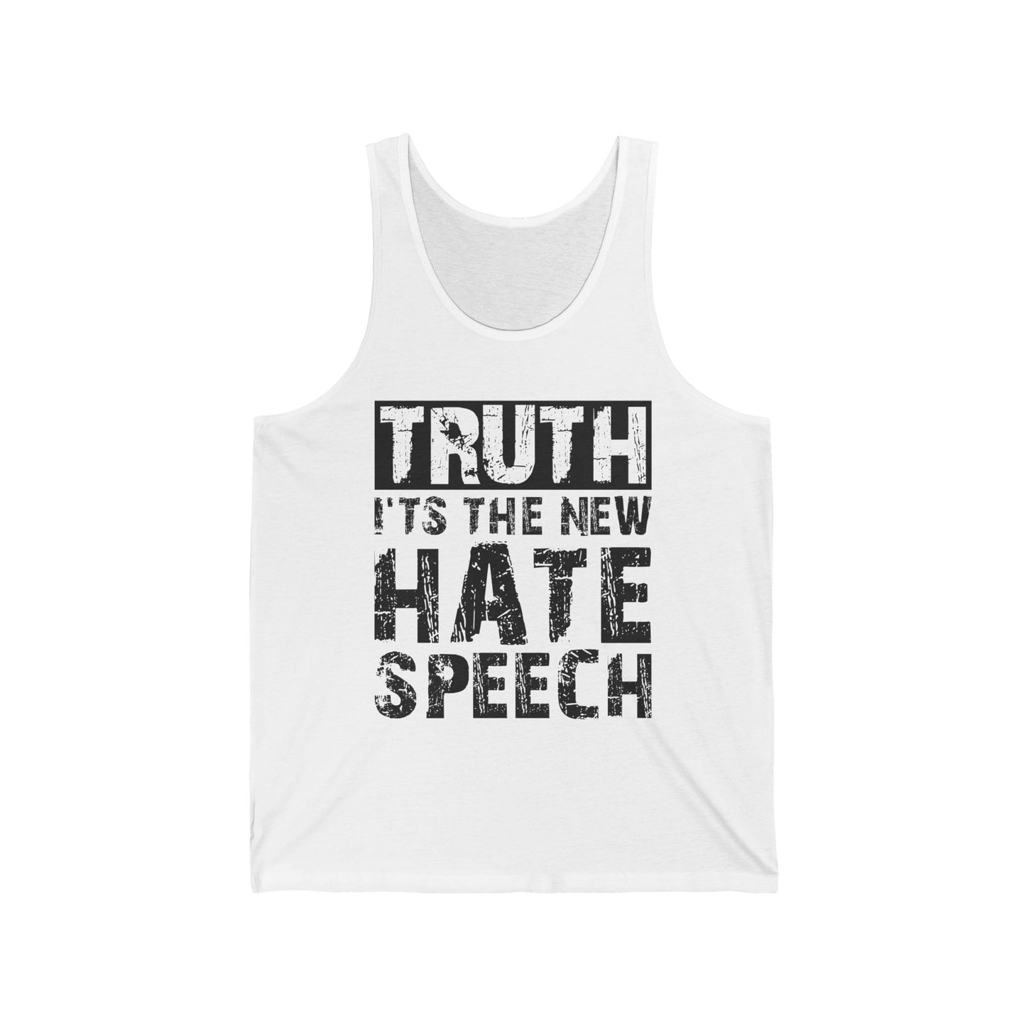 Truth Is The New Hate Speech Anti Government Freedom of Speech Tank Top For Men Women