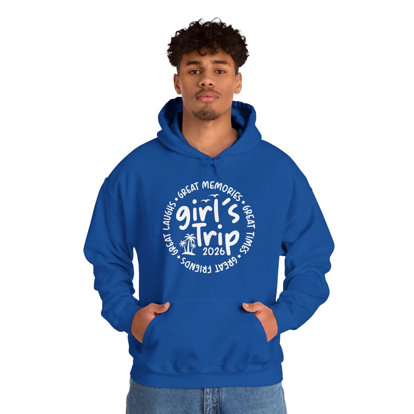 Girl's Trip 2026 Memories Friends Trip Matching Vacation Hoodie For Men Women Hoodie