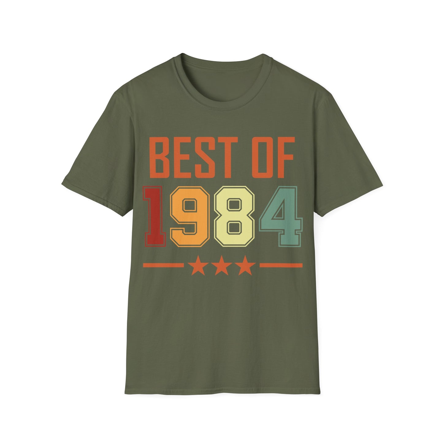 Funny Vintage Best of 1984 40 Year Old Gift 40th Birthday T-Shirt For Men Women T-Shirt