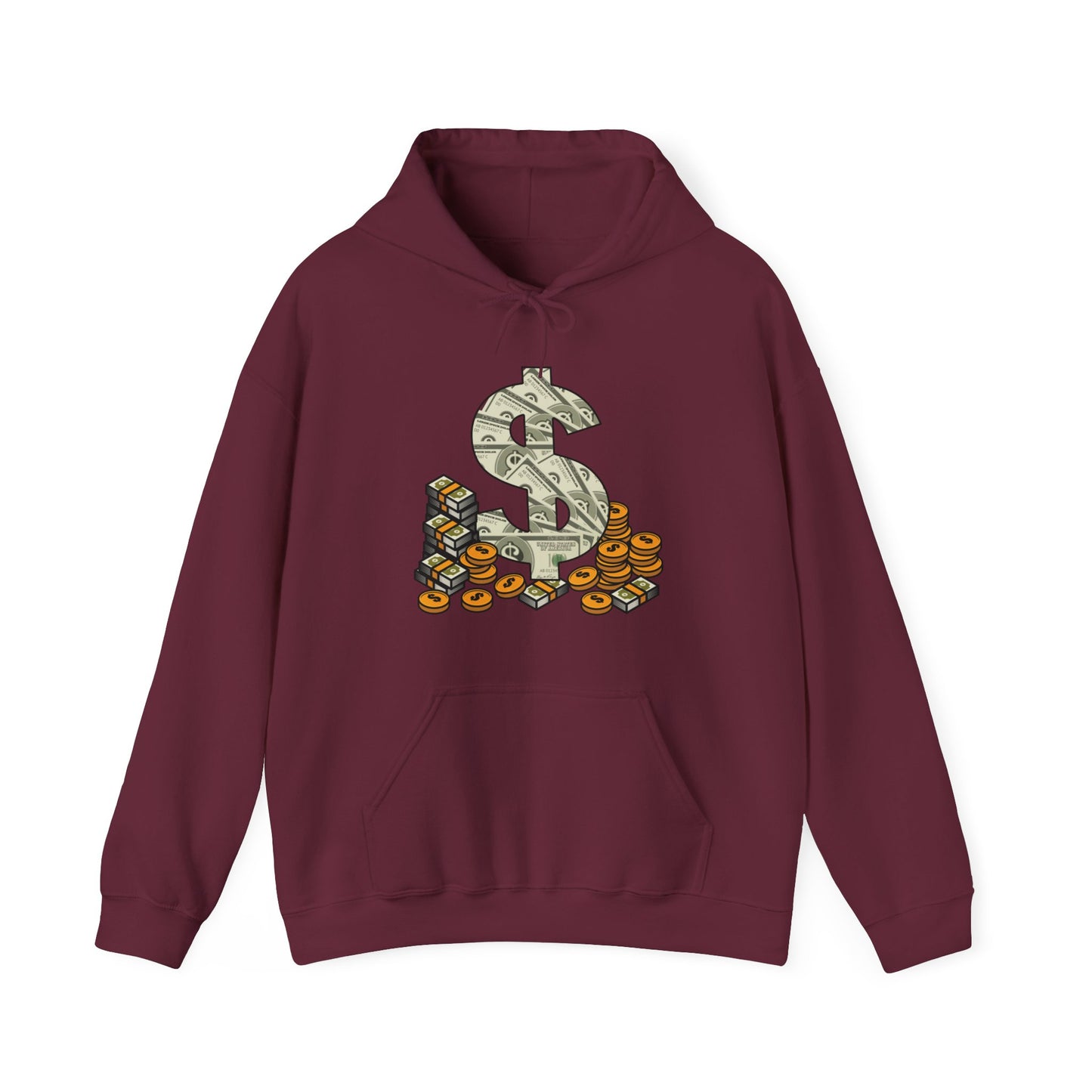 Cool As Dollar Bill Dollar Sign $$ Gift Hoodie For Men Women Hoodie