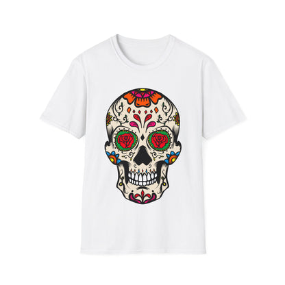 Sugar Skull Dia De Los Muertos Costume Halloween Day Of Dead T-Shirt