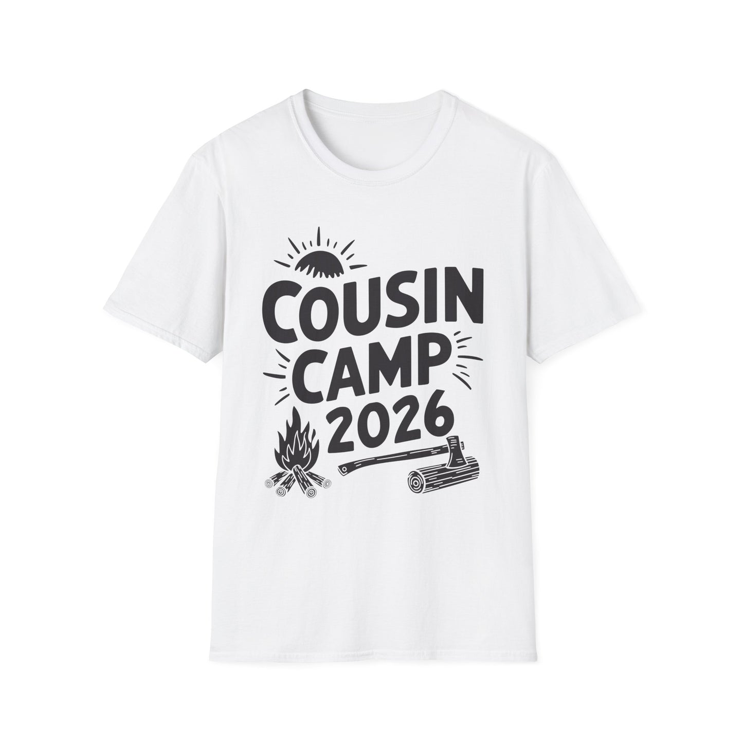Cousin Camp 2026 Summer Vacation Trip Matching Family T-Shirt For Men Women