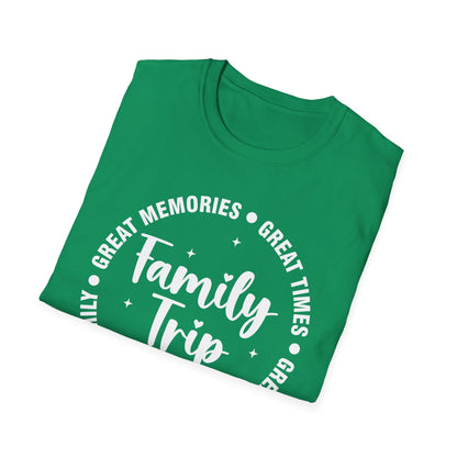 Family Trip Vacation 2026 Matching Summer Group T-Shirt For Men Women
