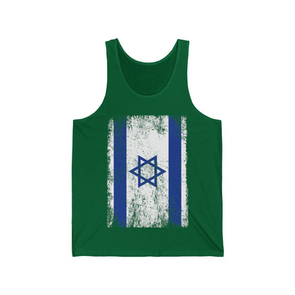 Israeli Flag Israel Jewish Star of David Jerusalem Tank Tops