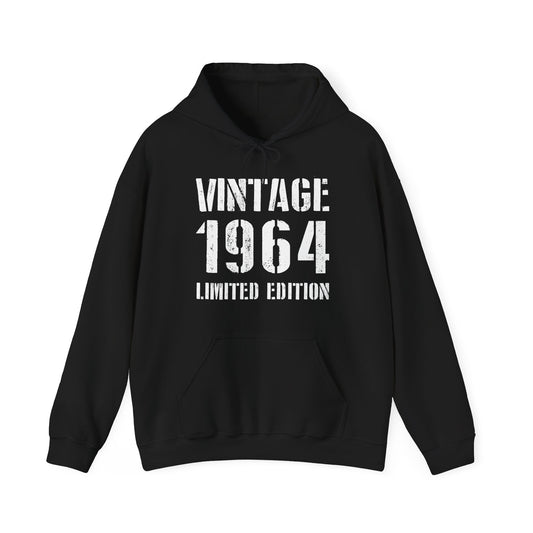 Funny Vintage 1964 60th Birthday Gifts 60 Year Old Hoodie For Men Women Hoodie