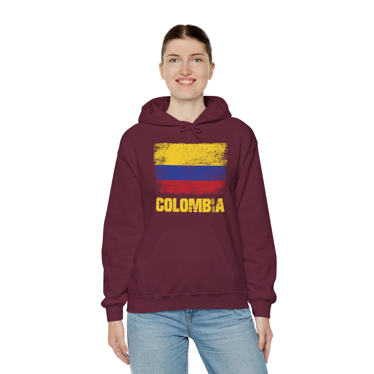 Colombia Columbian Flag Outfit Hoodie For Men Women Hoodie