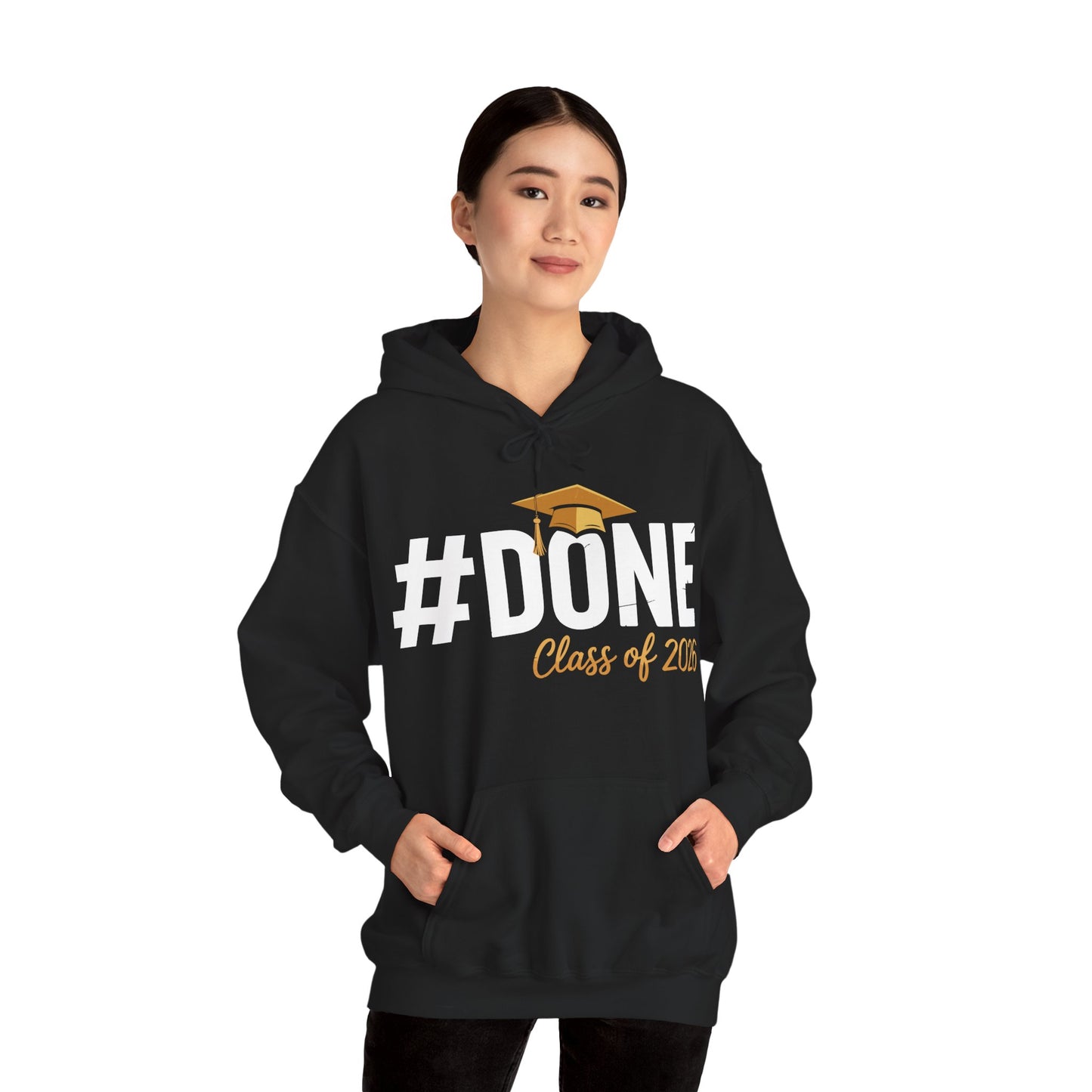 #Done Class of 2026 Graduation So Done Senior 2026 Grad Hoodie For Men Women