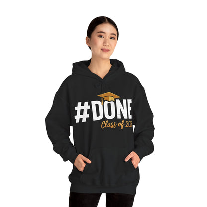 #Done Class of 2026 Graduation So Done Senior 2026 Grad Hoodie For Men Women