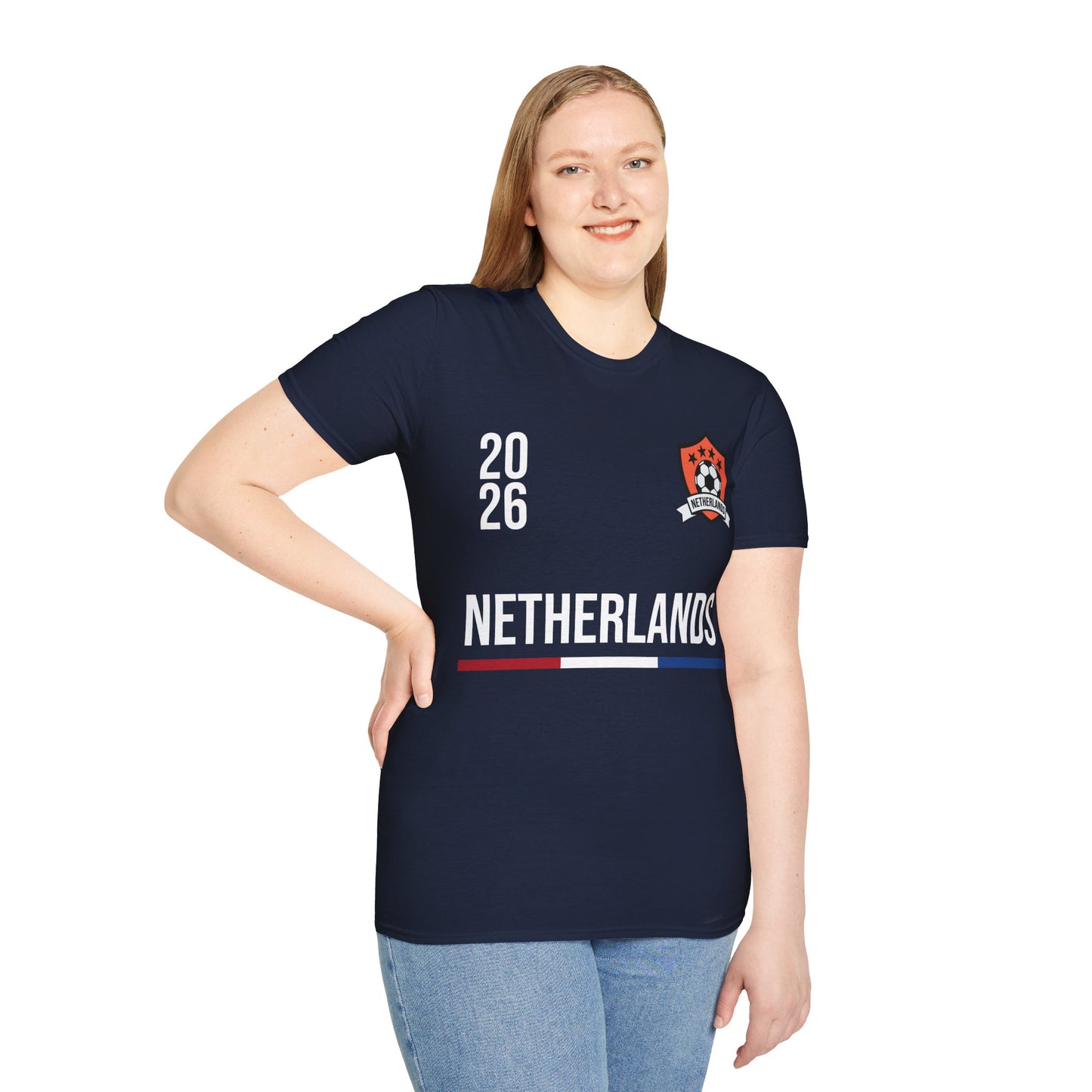 Netherlands Soccer Tee Flag Football Shirt Gift USA 2026 T-Shirt
