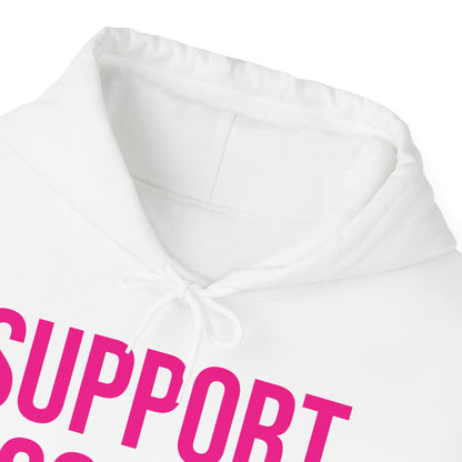 Support Squad Breast Cancer Warrior Awareness October Pink Hoodie