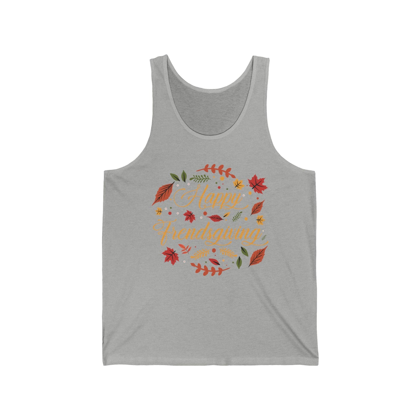 Funny Happy Friendsgiving Top Turkey Friends Thanksgiving Tank Top