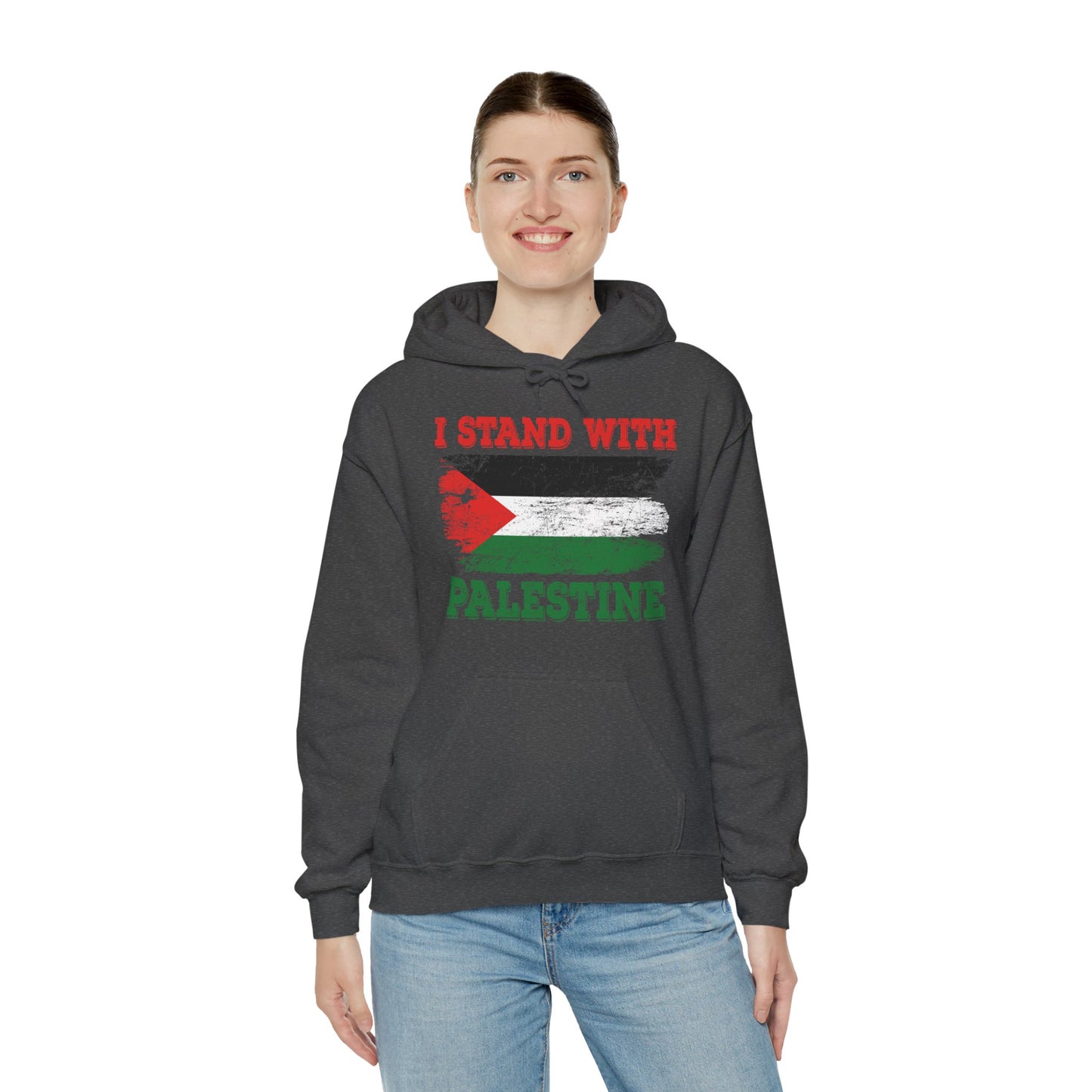 I Stand With Palestine Free Palestine Flag Gaza Palestinian Flag Hoodie For Men Women Hoodie