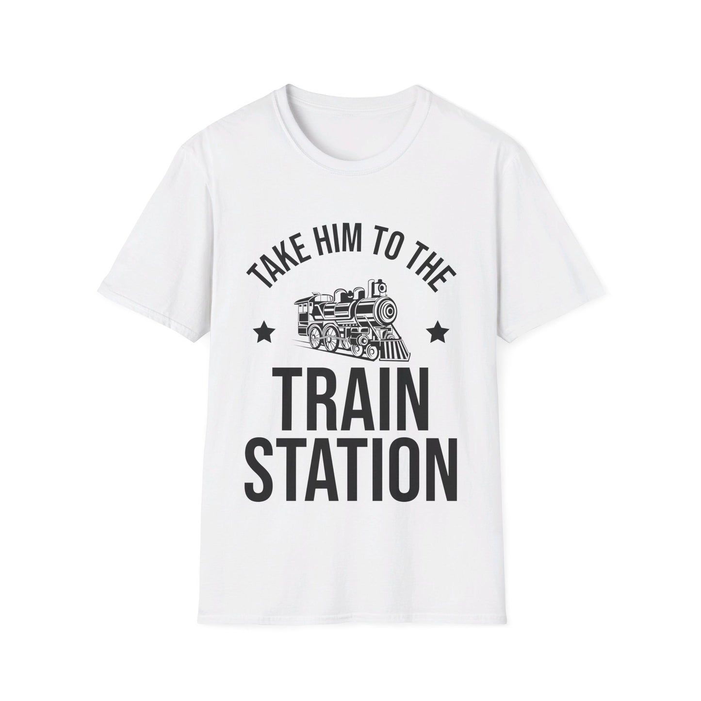 Take Him To The Train Station Platform T-Shirt Men Women