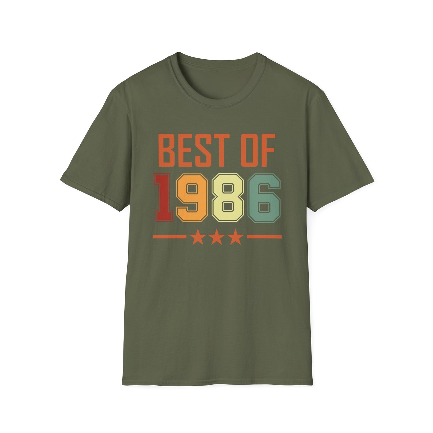 Funny Vintage Best of 1986 40 Year Old Gift 40th Birthday T-Shirt For Men Women T-Shirt