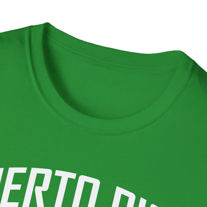 Puerto Rico Flag Retro Text T-Shirt