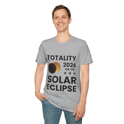 Totality Solar Eclipse 2024 America Retro Total Eclipse T-Shirt For Men Women T-Shirt