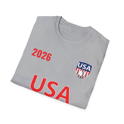 USA T-Shirt Cricket Lovers Fan Team Support 2026