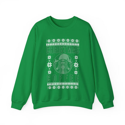 Funny Star Coffee Bucks Lovers, Coffee Lovers Caffeine Christmas Coffee, Christmas Ugly Jumper Sweater Sweatshirt