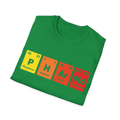 PharmD Pharmacy Graduate Pharmacy School Periodic Table Gift T-Shirt