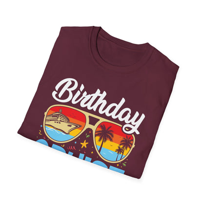 Birthday Cruise Squad 2026 Cruising Bday Vacation Party Crew T-Shirt For Men Women