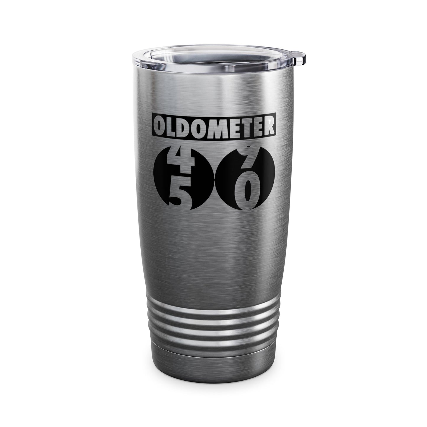 Funny Oldometer Odometer 50th Birthday Gift 50 yrs Old Joke Tumbler For Men Women Tumbler