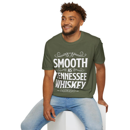 Funny Smooth As Tennessee Whiskey Country Drinking T-Shirt For Men Women T-Shirt