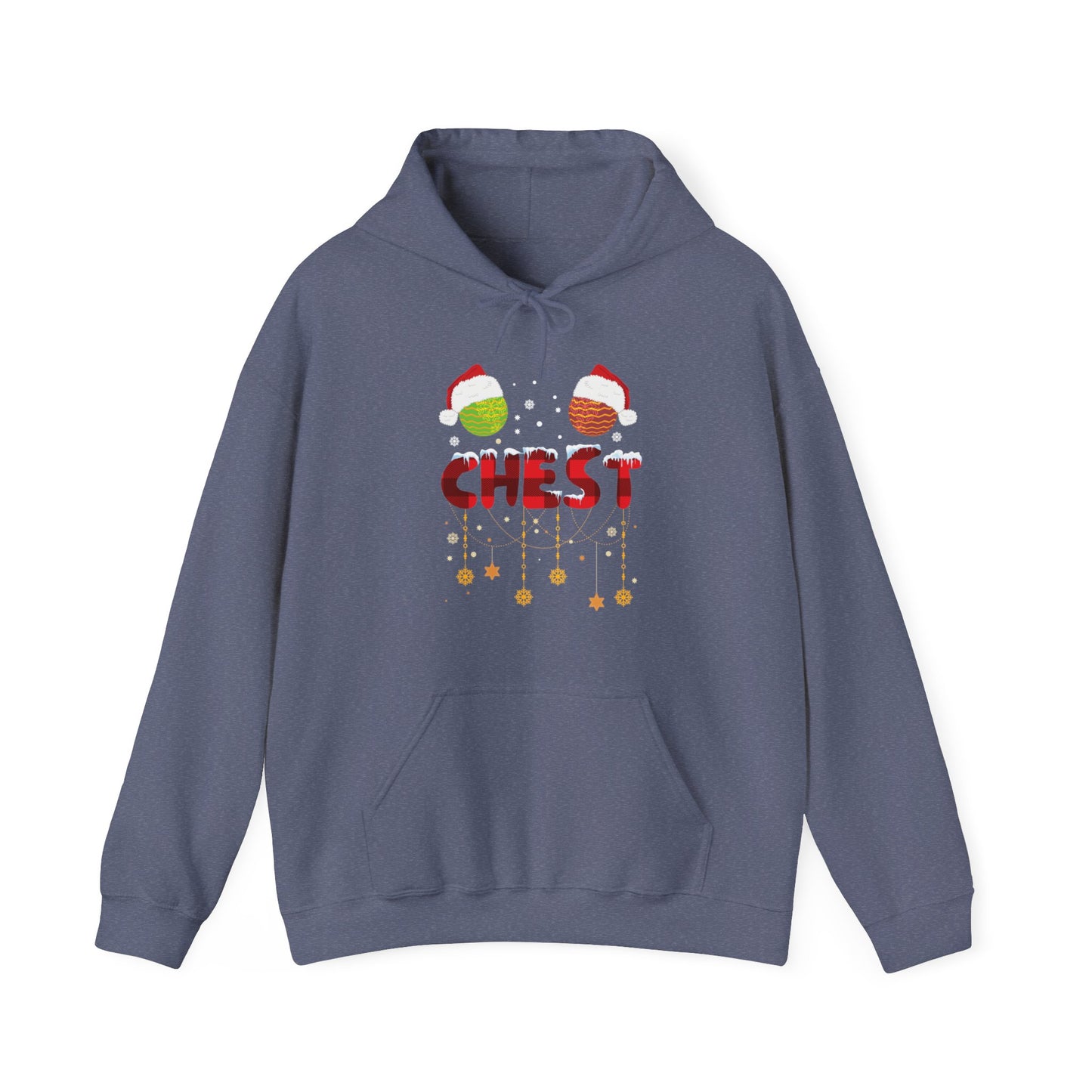 Chest Nuts Matching Chestnuts Funny Christmas Couples Chests Hoodie