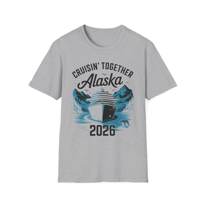 Alaska Cruise Together 2026 Matching Family Friends Group T-Shirt For Men Women