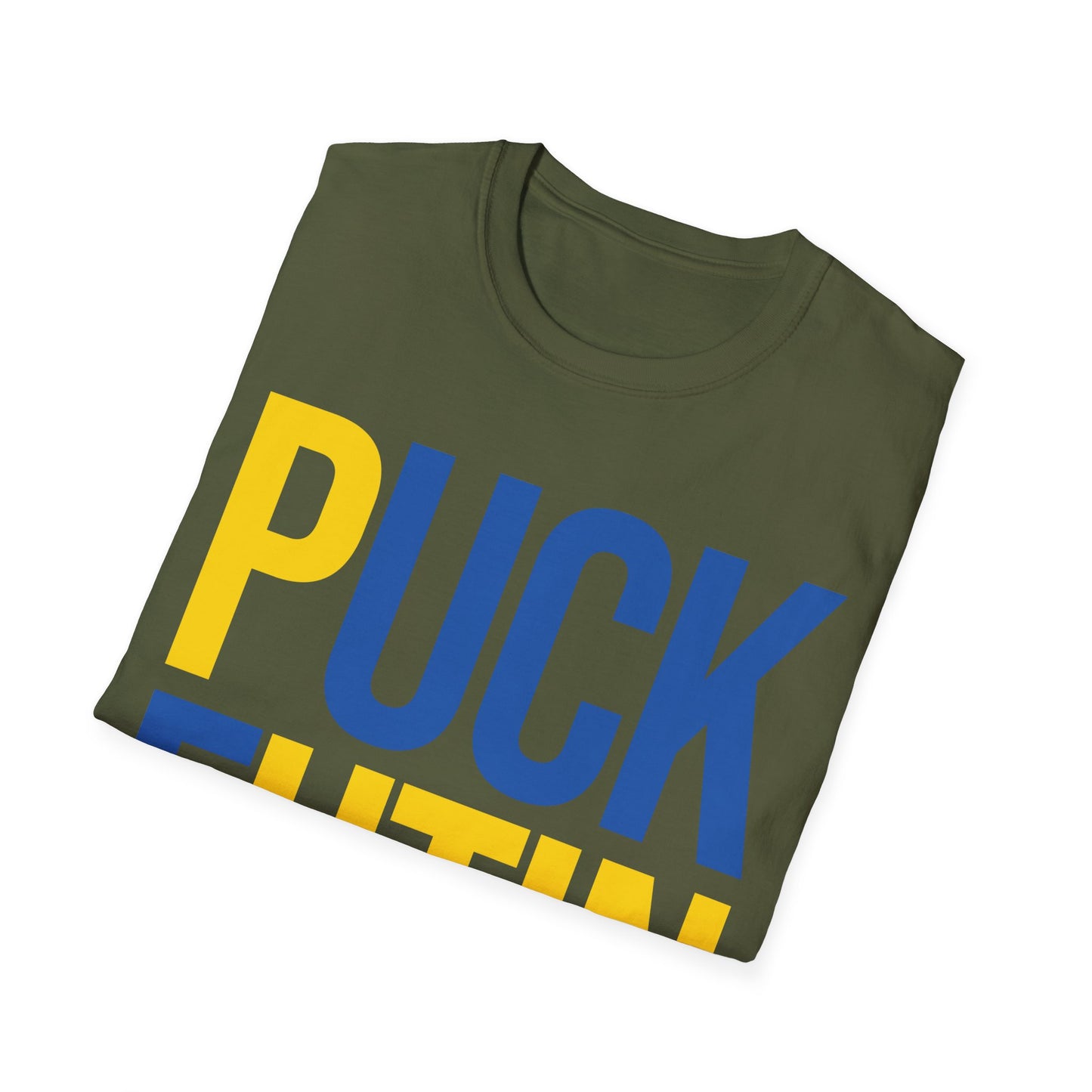 Puck Futin Meme I Stand with Ukraine Ukrainian Lover Support T-Shirt