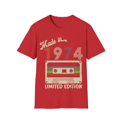 Made In 1964 Limited Edition Funny Cassette Tape Vintage T-Shirt For Men Women