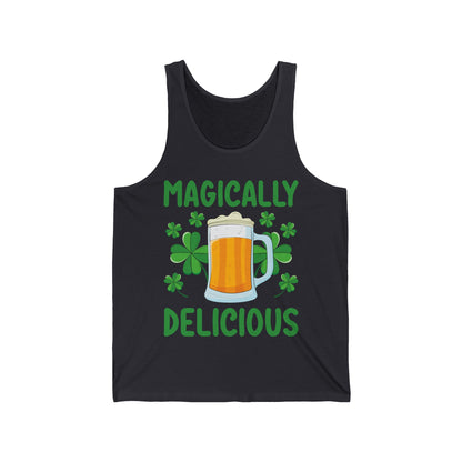 Funny Magically Delicious St Patrick's Day Irish Pride Tank Top For Men Women Tank Top