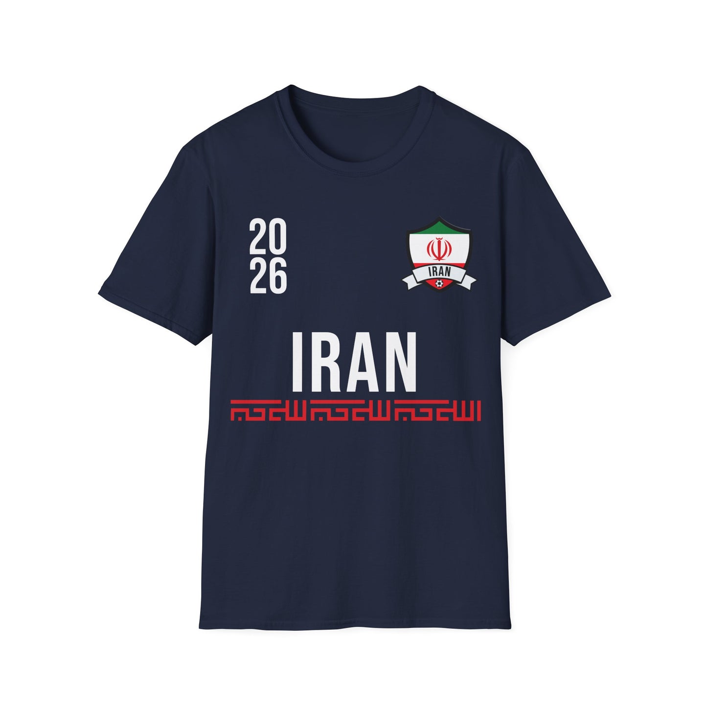Iran Soccer Tee Flag Football Shirt Gift USA 2026 T-Shirt