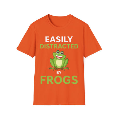 Easily Distracted by Frogs Frog Spirit Animal T-Shirt Men Women