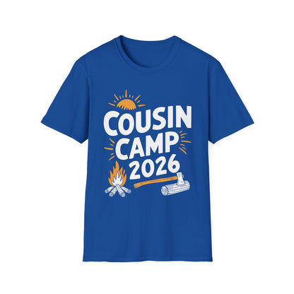 Cousin Camp 2026 Summer Vacation Trip Matching Family T-Shirt For Men Women