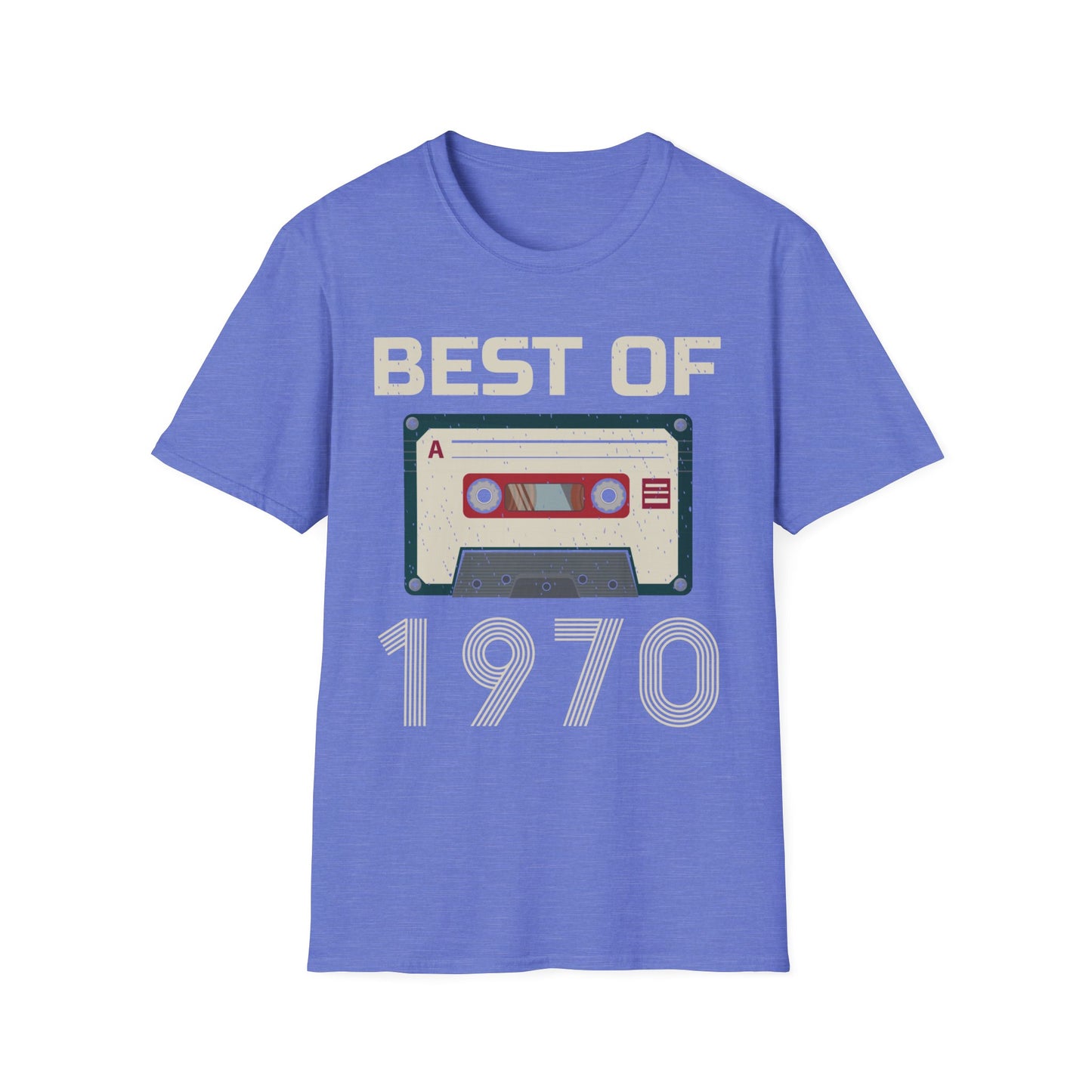 Best Of 1970 Cassette Tape 50th Birthday Gifts Vintage T-Shirt For Men Women