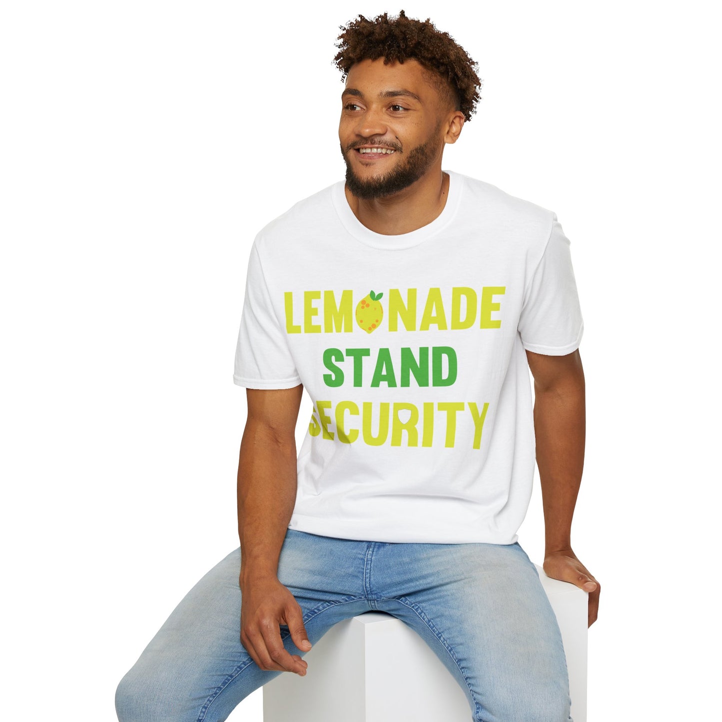 Funny Lemonade Stand Security Summer T-Shirt For Men Women T-Shirt