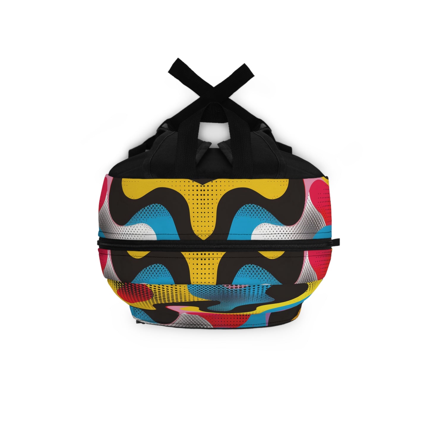 Pop Art Punch Pattern Backpacks For Men Women Kids School Travel, Capacity School Backpacks