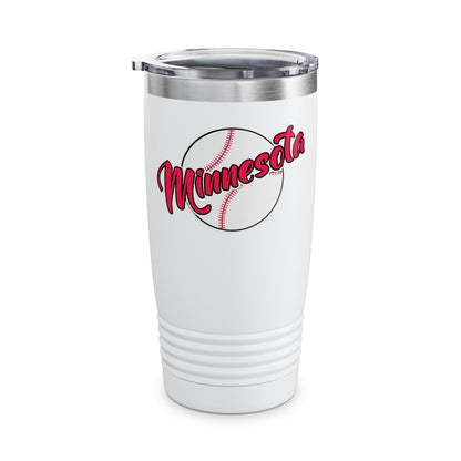 Minnesota Tee Vintage Baseball Throwback Retro Tumbler For Men Women Tumbler