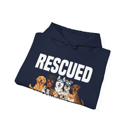 Rescued is My Favorite Breed Animal Rescue Hoodie
