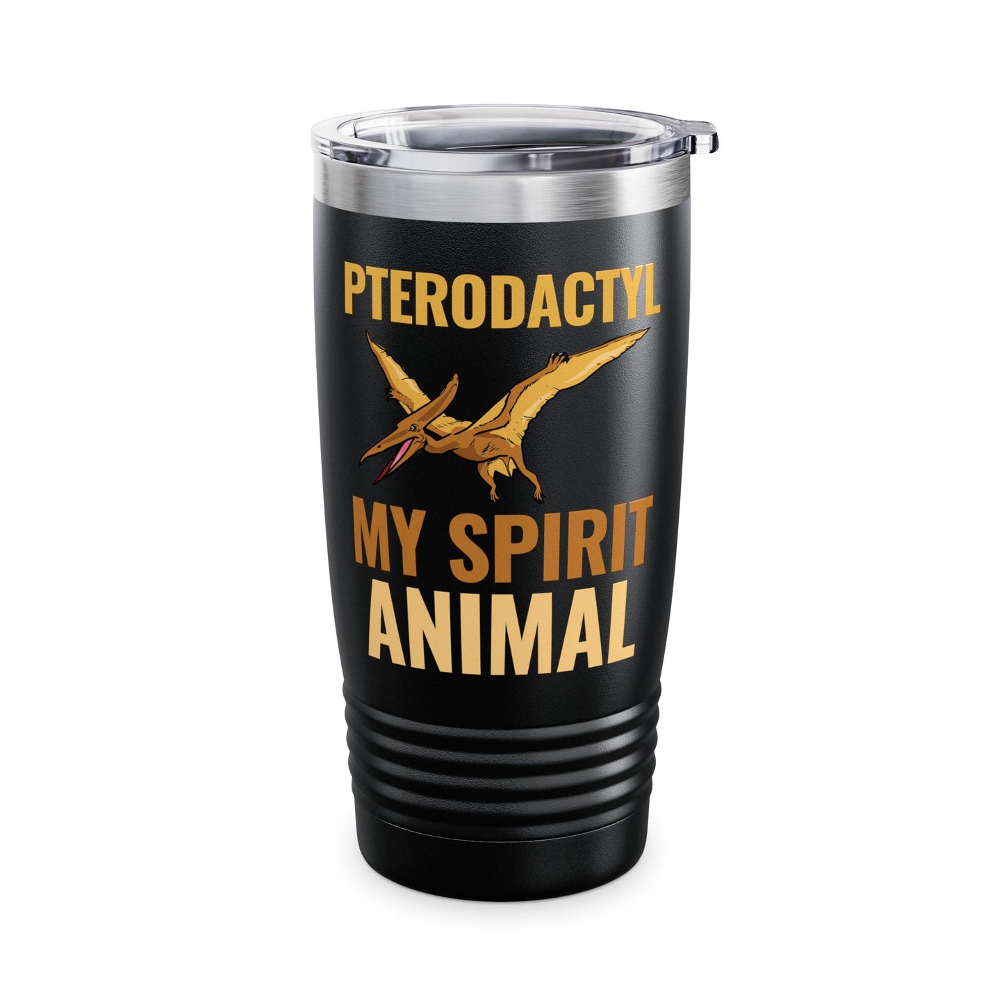 Funny Pterodactyl Is My Spirit Animal Dinosaur Gift Tumbler For Men Women