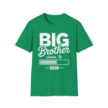Funny Kids Big Brother Loading 2026 Promoted To Big Brother 2026 T-Shirt For Men
